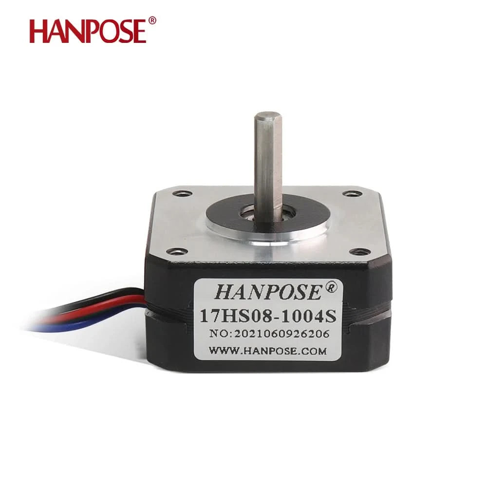 HANPOSE Nema17 stepper motor, torque 78 oz-in (52 N-cm), current 1.8 A. Models 17HS8401 17HS 2408 17HS3401S 17HS4401S 17HS6401S