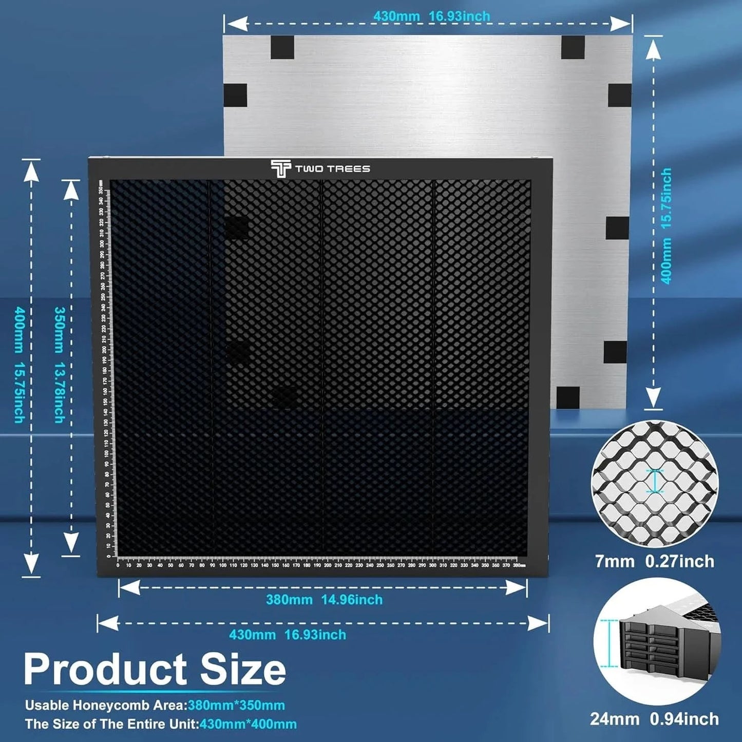 Laser Engraver Honeycomb Working Table For CO2 Cutting Machine/Laser Engraver TTS TT Honeycomb Board Laser Enquipment Part