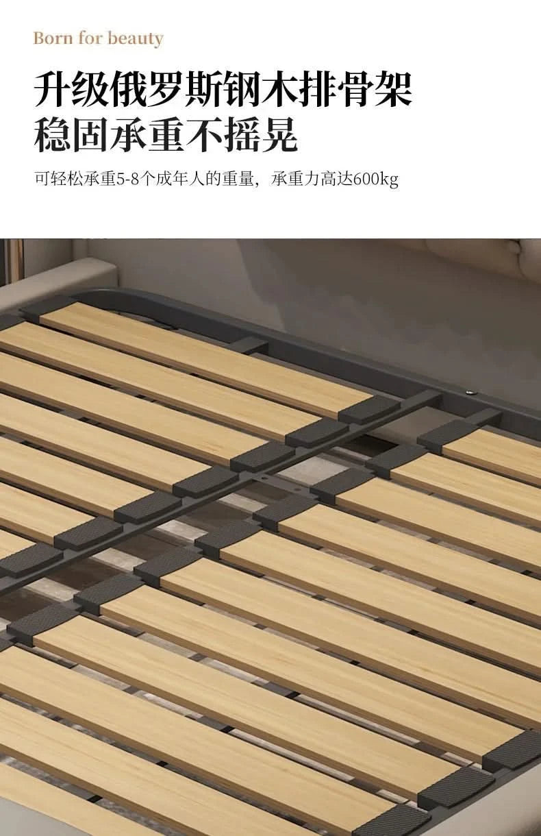 Bedgeraamte & Frames Bedframes Queen Size With Mattress Bed 180x200cm King Size Single Bed Base Modern Bedroom Set Furniture