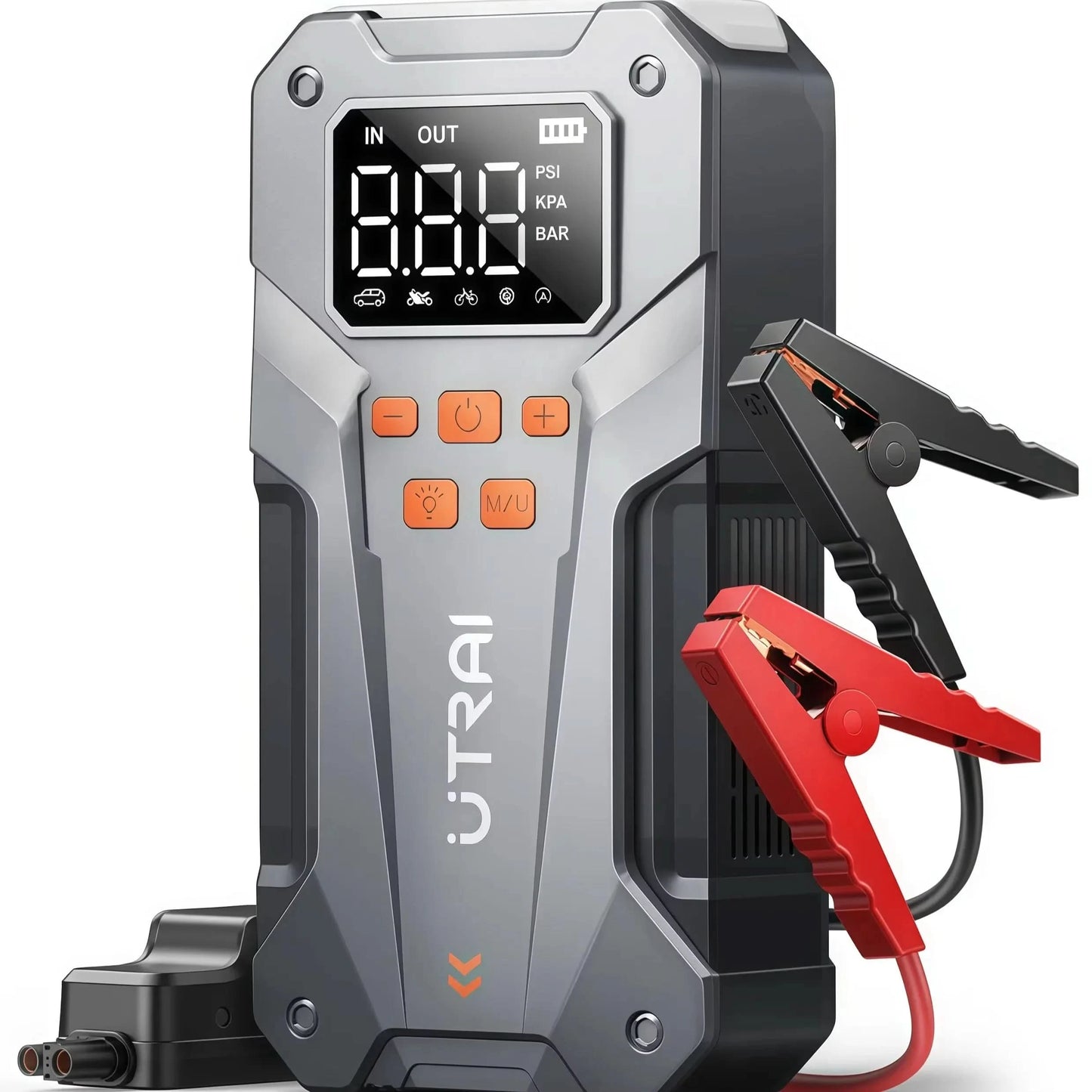 UTRAI Jump Starter 2000A/2500A/4000A/6000A Power Bank Portable Charger Car Booster 12V Auto Starting Device Emergency Car Batter