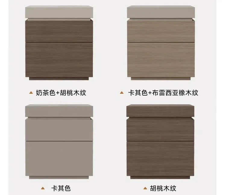 solid wood bedside cabinet multi-functional hidden compartment bedside hidden storage cabinet bedroom locker