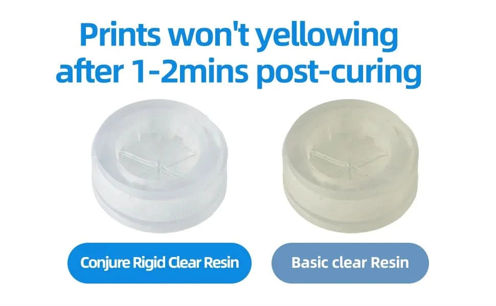 Conjure Rigid Clear Resina ChiTu systems Fast Curing For Elegoo Anycubic Resin 405nm  SLA DLP LCD 3D Printer With ChiTuBox