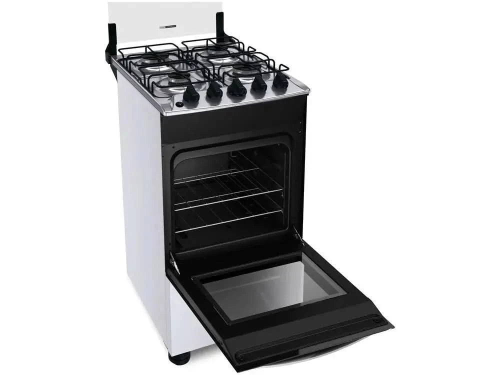 4 Stove Bocas Brastemp White BFO4NBB - Bivolt