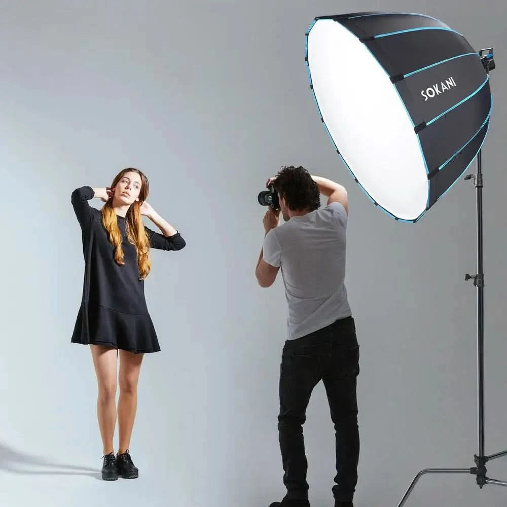 Sokani Deep Octagon Softbox 90cm for Sokani X100 Colbor CL100 Aputure Amaran 300c 200XS 60X S Godox Bowen Mount Light
