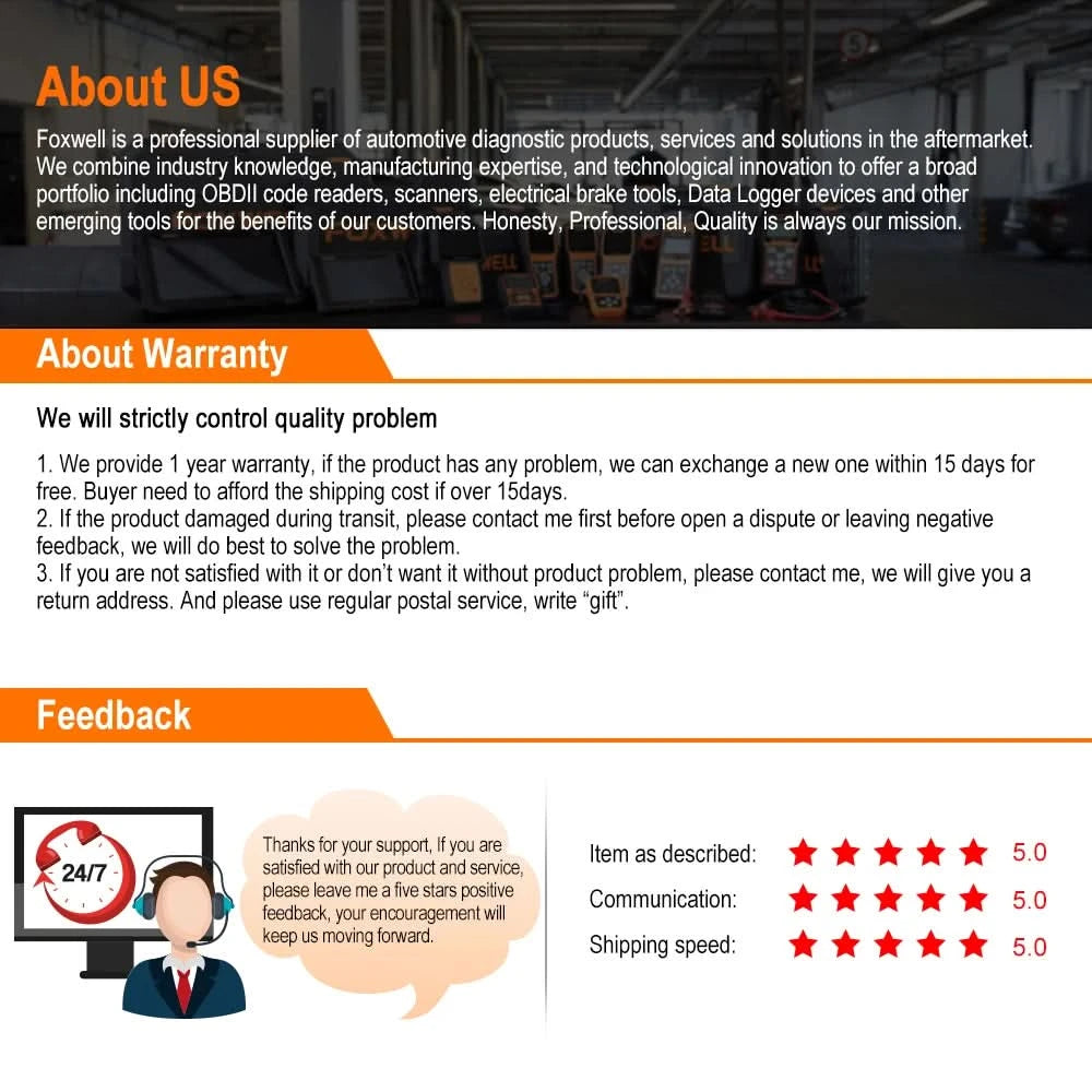 FOXWELL NT809BT OBD2 Bluetooth Car Diagnostic Tool All System Bi-Directional 30+ Reset Code Reader OBD2 Scanner Automotivo