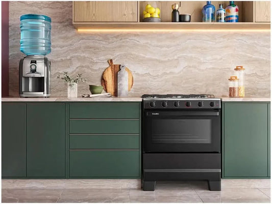 Electric Stove 5 Pits Esmaltec Ideal Super - Bivolt