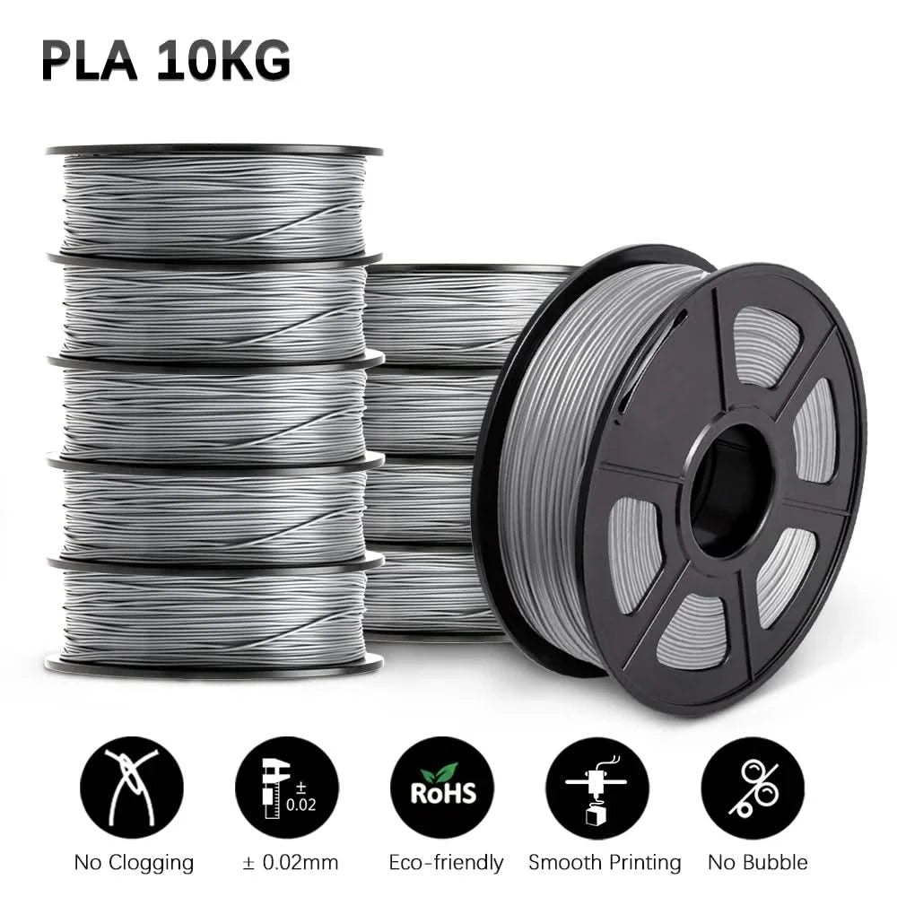 SUNLU 3D Filament PLA/PLA META/PETG/ABS/TPU/PLA MATTE 1.75mm 10Roll 1KG/0.5KG 3D Printer Filament for 3D Printer