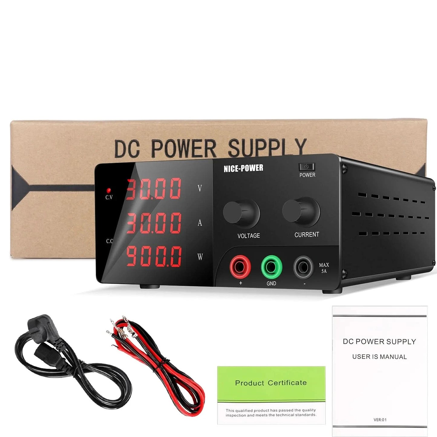 60V 20A Adjustable DC power supply 30V 30A Lab Bench Power Source Stabilized Power Supply Voltage Regulator High Power Source
