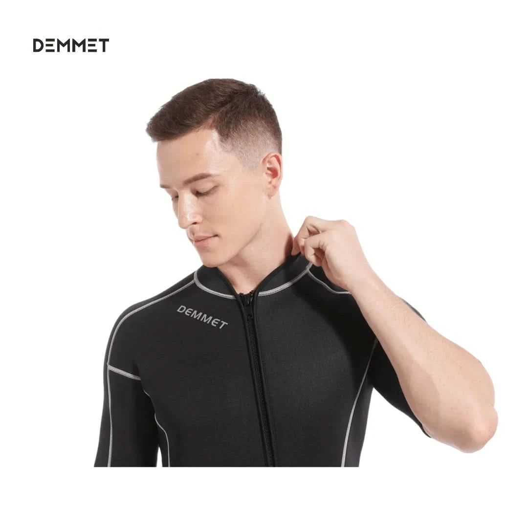 Scuba wetsuit 1.5MM-3MM One-piece neoprene Men Women Full Body Wetsuit Sunscreen White Warm Swimsuit Swimming Surfing Snorkeling