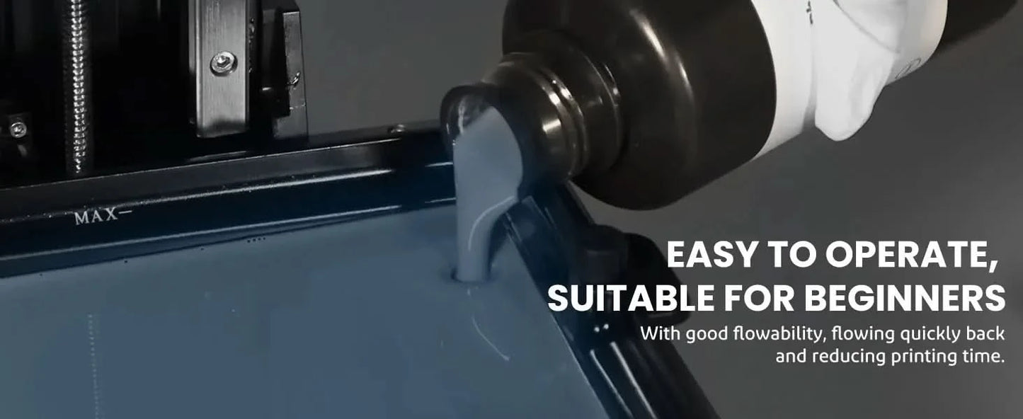 Elegoo 1KG/2KG/4KG UV Resin 2.0 For 3D Printer SATURN 3 ULTRA 3D Printing Material UV Resin Normal 1kg Liquid Bottle