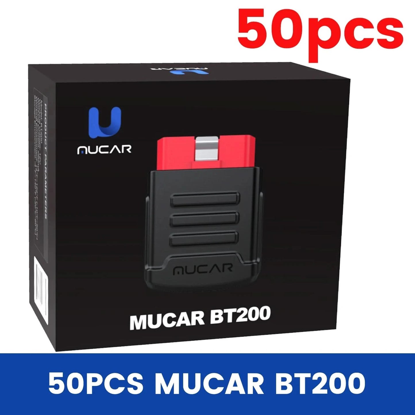10 Stk.-100 Stk. MUCAR BT200/BT200 Pro OBD2 Diagnosegerät vollständige Systemdiagnose für alle Autos, lebenslang kostenlos, 15 Reset-Services