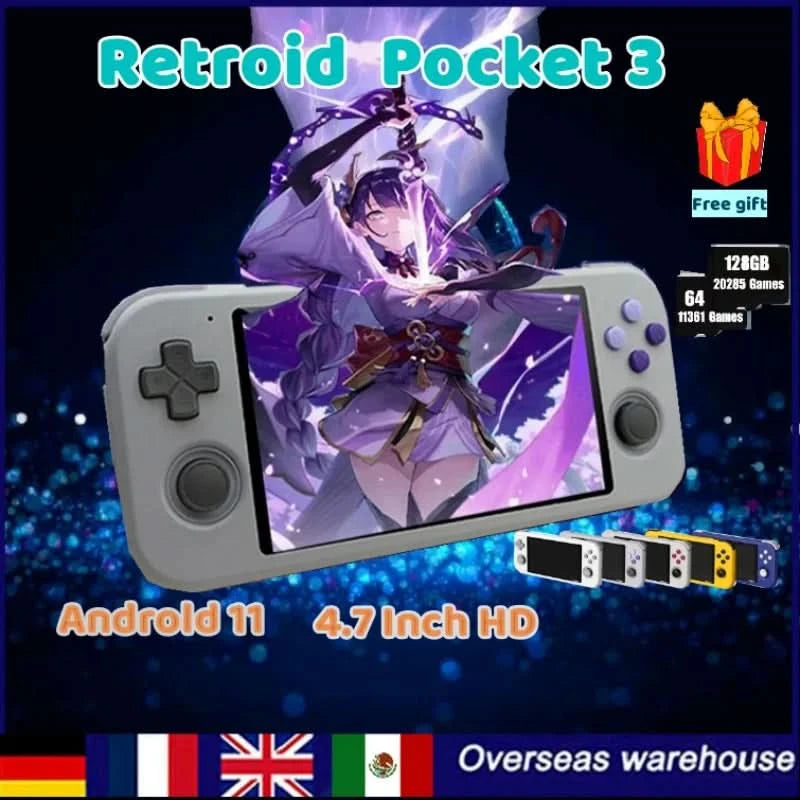HOT 512GB TF Card Preloaded Games for ANBERNIC RG353V RG353VS Bag Card for 512G 256G 128G 64G Retro Handheld Game