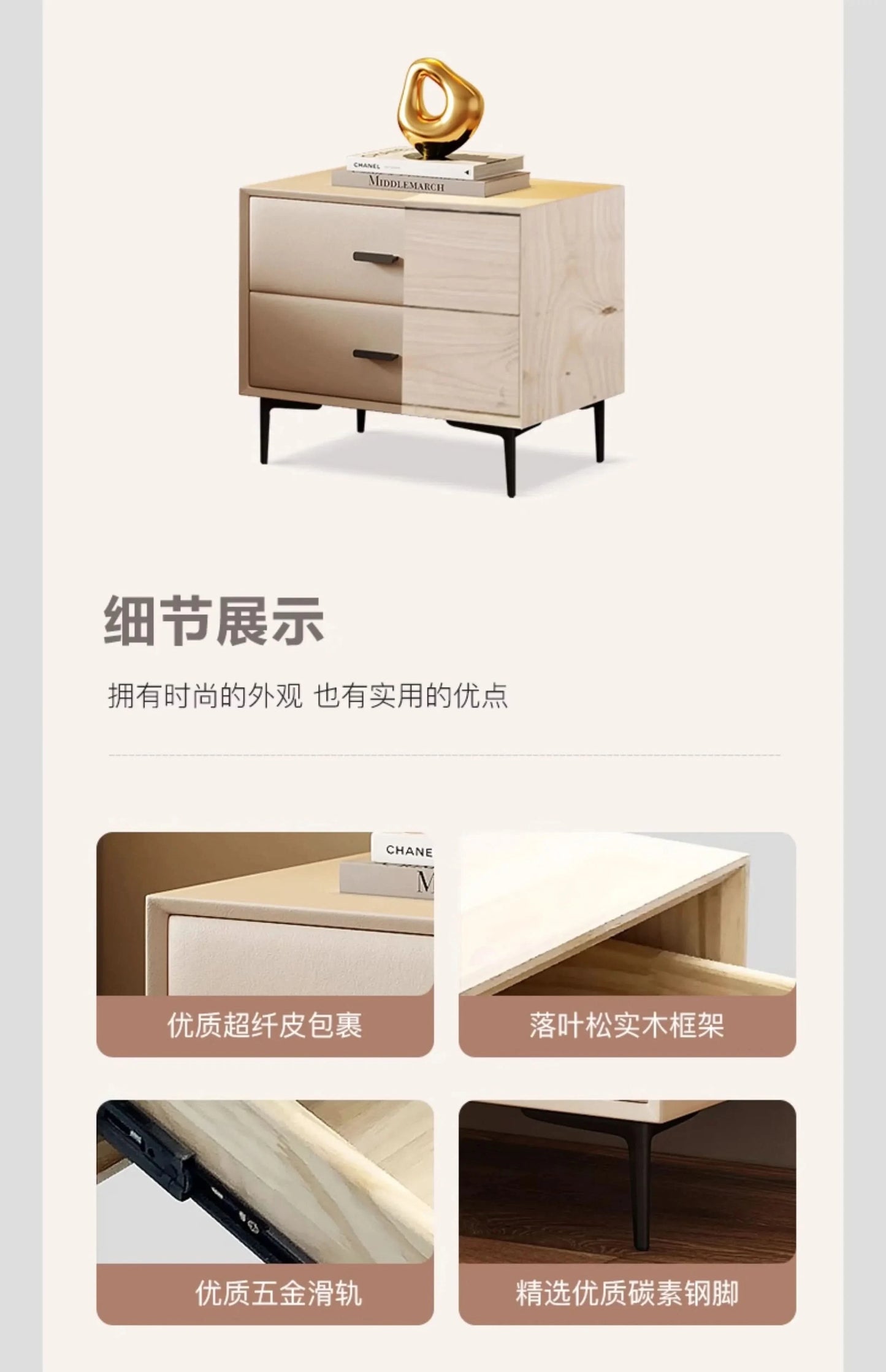 Hotel Modern Bed French Luxury High Quality Leather Fashionable Beds Confortable Solid Wood Bed Letti A Castello Home Furniture