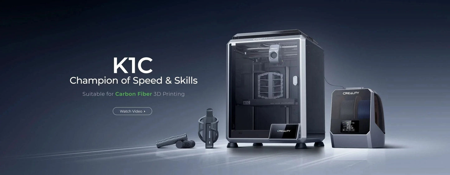 Creality k1/K1MAX /K1C 3D Printer Max. 32MM³/S Flow Hotend  Printing Speed 600MM /S Dual-gear Direct Drive Extruder