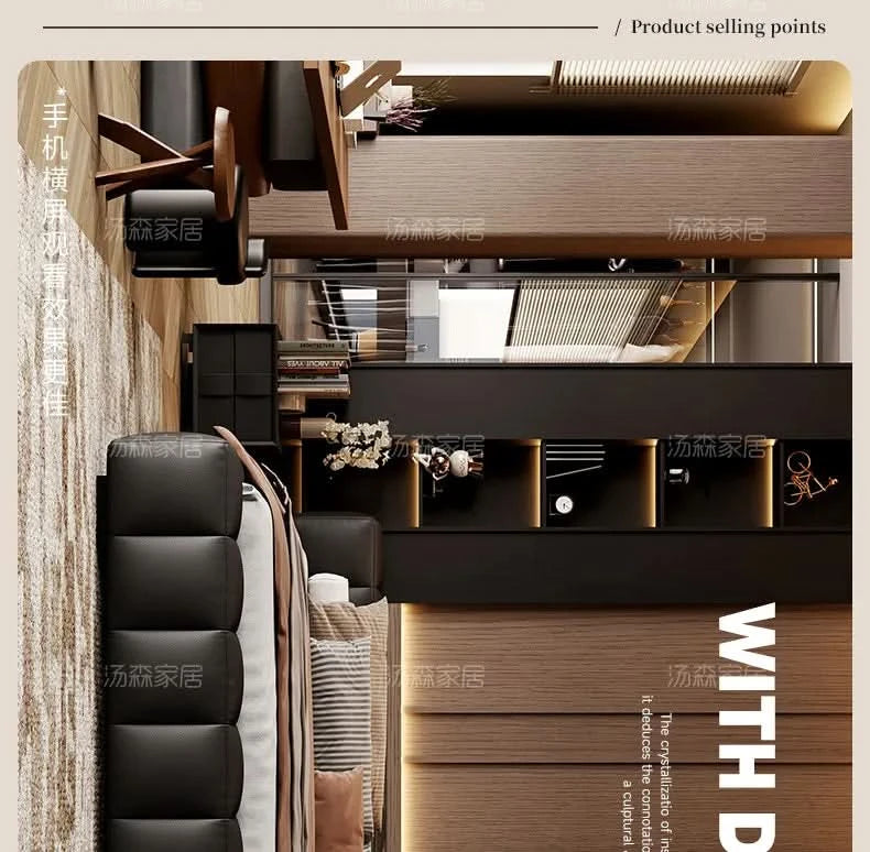 Double bedroom beds full size bed frame bedroom furniture Home 150x200 180x200 cm Luxury modern leather wedding bed 2 people