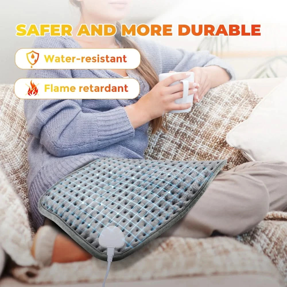 58*29cm Electric Heating Pad Physiotherapy Therapy Blanket Thermal Eliminate Fatigue Winter Warmer 110V 230V US/EU/UK Plug