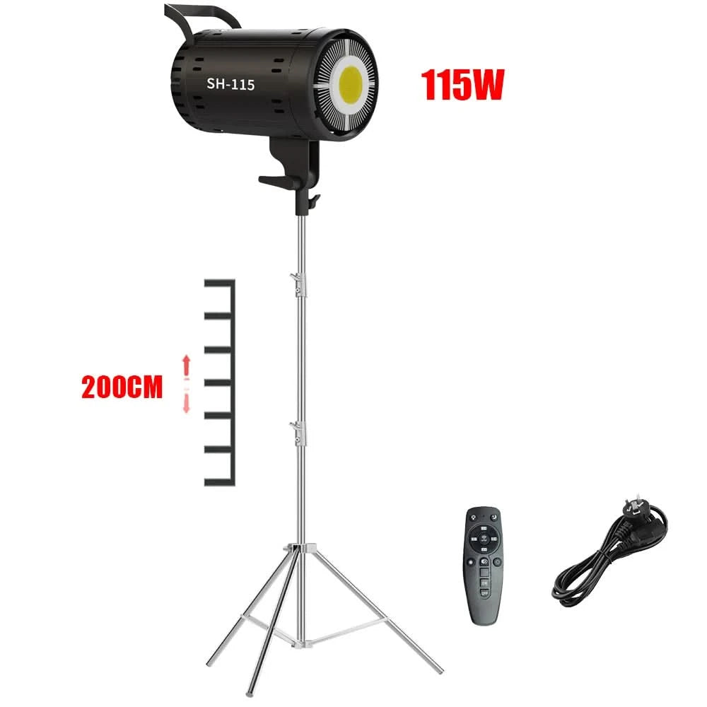 135W Photography LED Video Light  Daylight-Balanced Sun Lamp for Portrait Flash Studio Accessories Youtube Live