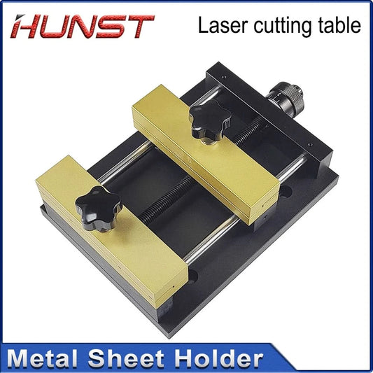 Hunst Laserbeschriftungsmaschine Metallblechhalterung Fixierte Halterung Metallbefestigung für Faserlaser-Schneidemaschine