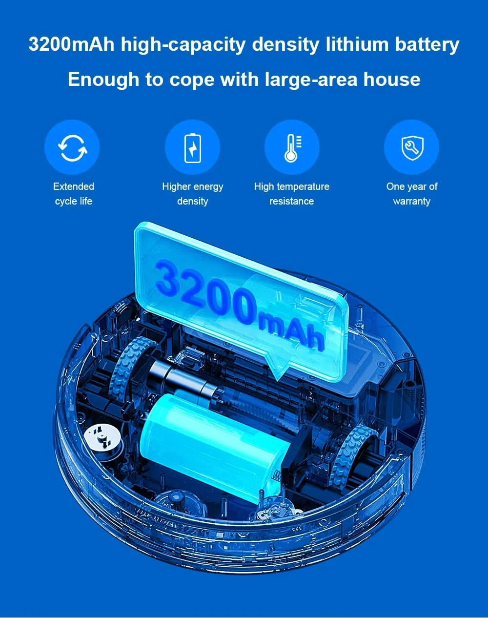 Liectroux/LILIN X6 Robot Vacuum Cleaner,Laser System,6500Pa,Smart Home Appliance,Restricted Area Map,Zone Cleaning for Carpet