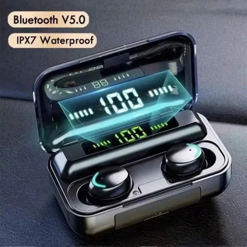 Brazil Fones de ouvido F9-5 Bluetooth sem fio Fones de ouvido Bluetooth com display LED enviados do Brasil