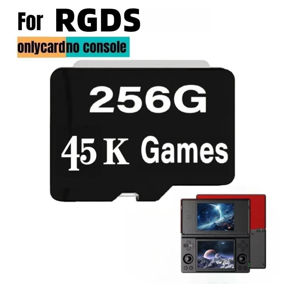 TF Card for Anbernic RG DS Popular Classic Retro Game PSP PS2 3DS Android 14 Portable Handheld 512G Sd Card Gifts