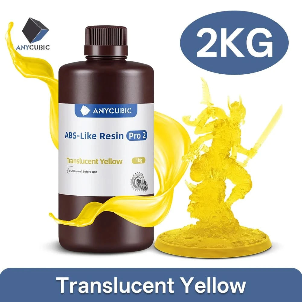 ANYCUBIC Like ABS Pro 2 405nm 3D Printer UV Resin For LCD SLA DLP Printers Quick Curing Liquid Bottle Resina For Photon Mono 2