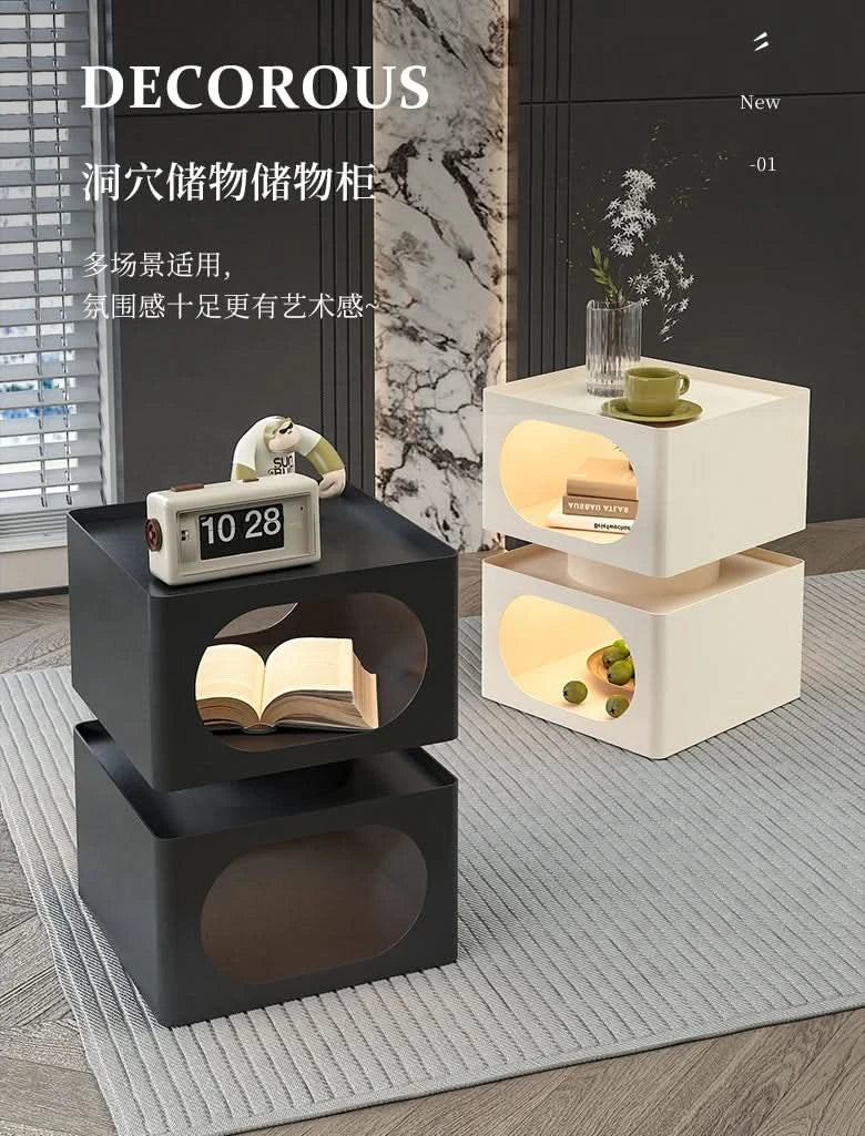 Bedroom Nightstands Side Bed Nordic Modern Corner Low Table Narrow Bedside Table Drawer Mesa De Noche Dormitorio Furniture