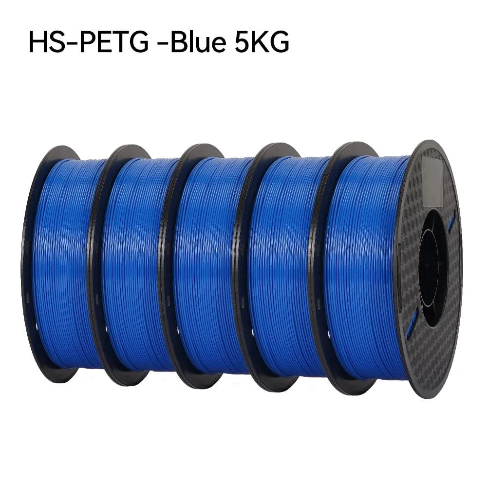 KINGROON Newest PETG HS-PETG 3D Printer Filament 1.75mm High Speed 3D Printinng Material Hyper PETG 5KG 10KG Mix Color ﻿