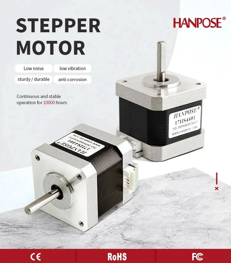 Nema17 Stepper Motor 42 motor42BYGH 1.5A (17HS4401) motor 4-lead 40mm for CNC 3D printer 12V stepper motor
