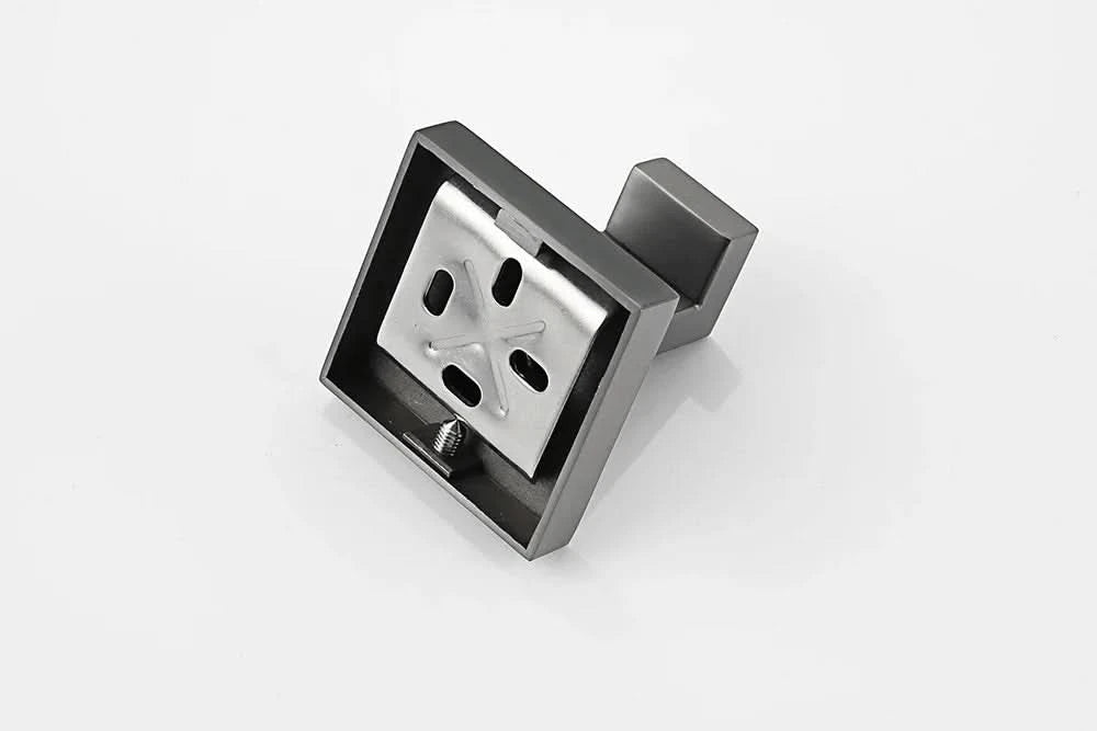 Gunmetal Stainless Steel Bathroom Accessorie Hardware Towel Rack,Toilet Paper Holder, Robe Hook, Towel Bar
