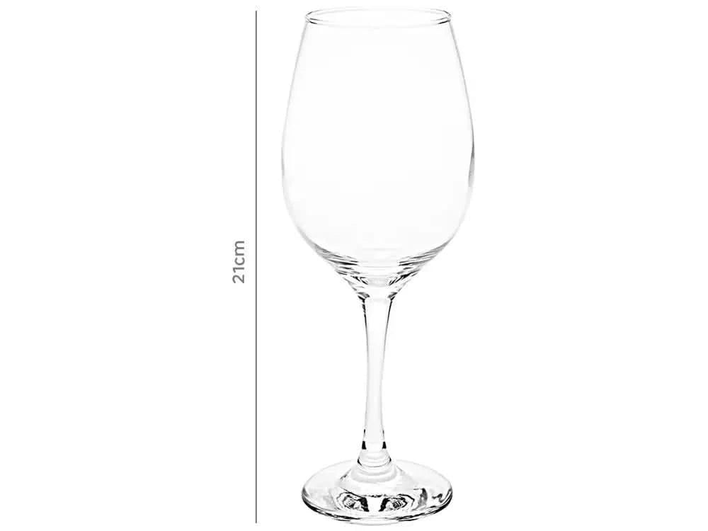 Kit 6 Glass Cups For Wine/Water 385Ml Nadir Figueiredo