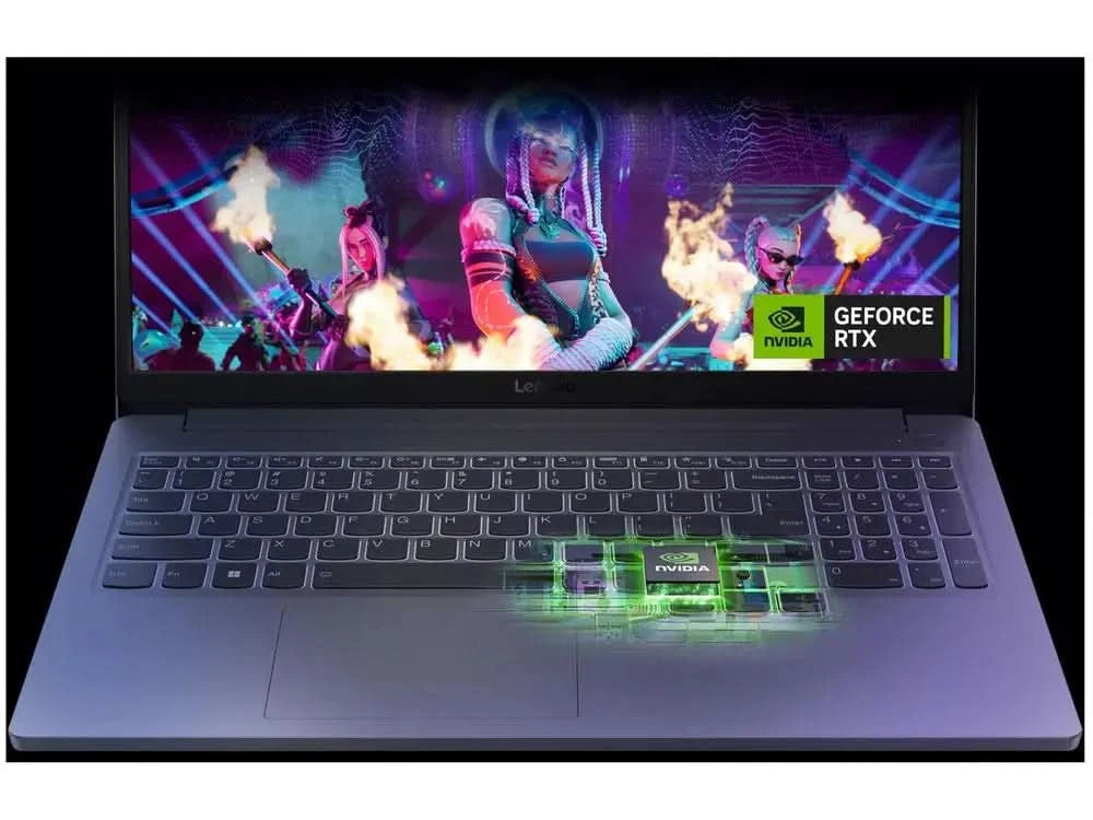 Gamer Lenovo LOQ Intel Core i5 16GB RAM 512GB SSD 15,6 "Full HD Windows 11 NVIDIA GeForce RTX 3050 83ME0007BR Notebook