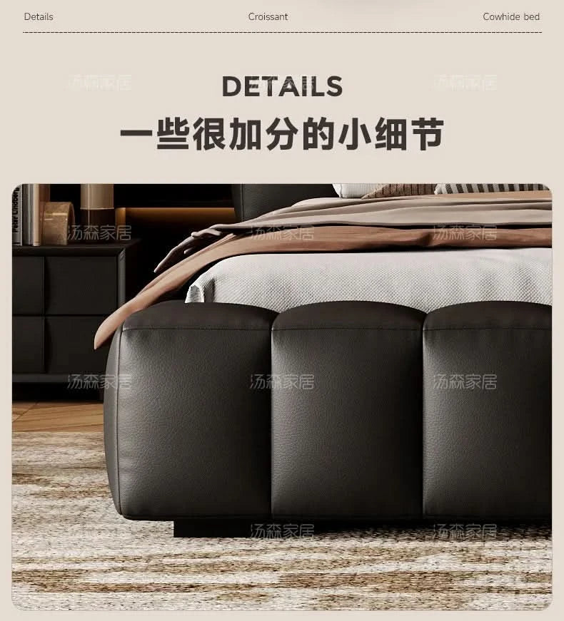 Double bedroom beds full size bed frame bedroom furniture Home 150x200 180x200 cm Luxury modern leather wedding bed 2 people