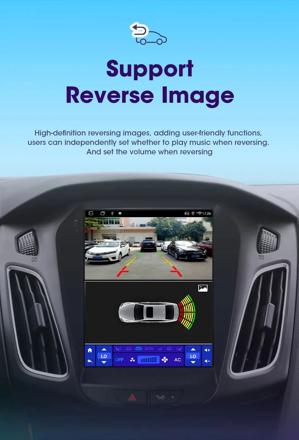 Srnubi 2 Din 9.7" Android 12 Carplay Car Radio for Ford Focus 3 Mk 3 2011 2012 - 2019 Multimedia Player 2Din GPS Auto Stereo DVD