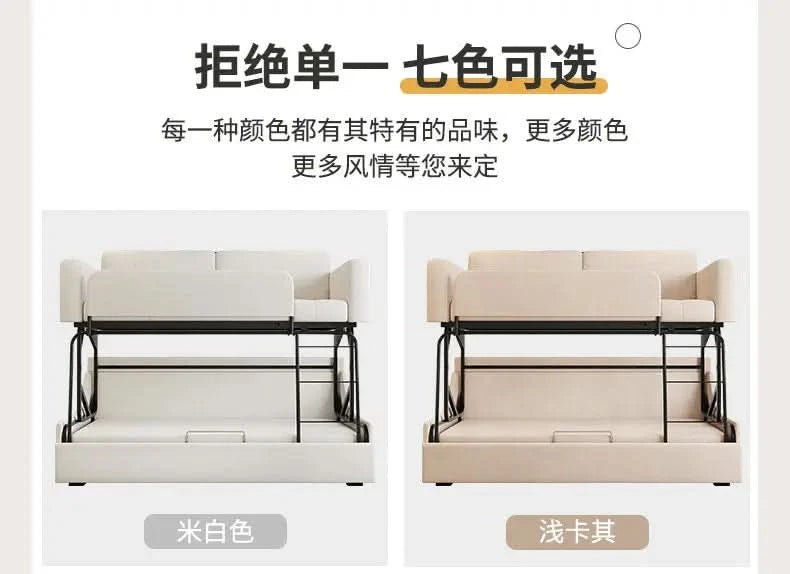 Folding Double Living Room Sofa Comfortable Adults Game Sleeper Sofa Apartment Multifunctional Divano Soggiorno Home Furniture
