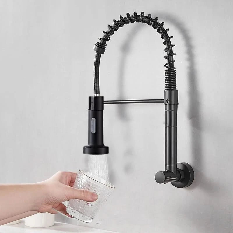 Torneira Cozinha Gourmet 50cm Spray Articulado 2 Jatos 100% Metal Cromada Envio 12h SP