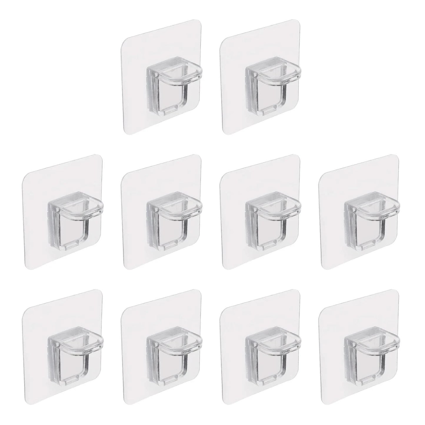 10 Pcs Shelf Support Pegs Durable Plastic Closet Brackets Black Easy Install Wardrobe Partition Kitchen Cabinet Adhesive Shelves