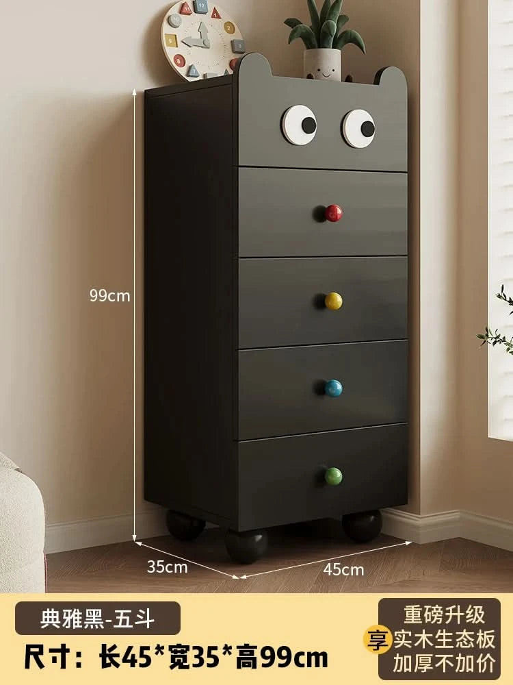 solid wood chest bedside chest bedroom bedside table living room locker sofa side cabinet storage cabinet