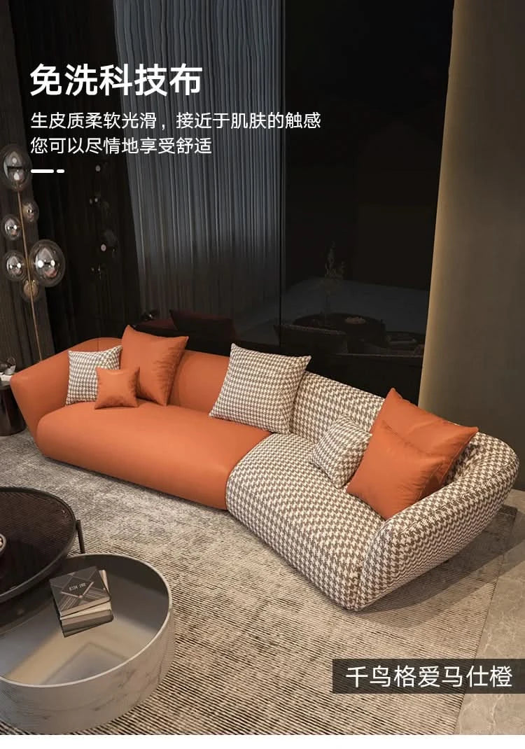 Outdoor Floor Living Room Sofas Curved Garden Lounge Minimalist Sofas Relaxing Hallway Cheap Luxury Wood Divano Home Furniture