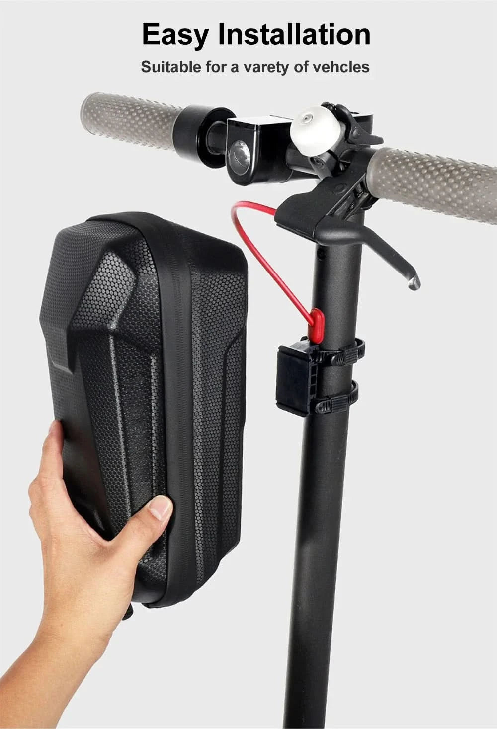 Electric Scooter Bag Portable Large Capacity Car Bag Storage Bag Rainproof Front Storage Handlebar Bag for Scooter Accessories