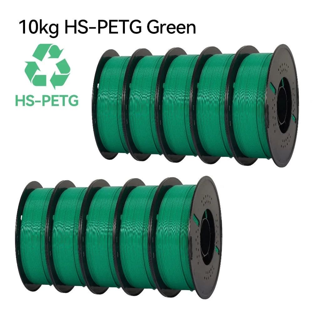 KINGROON Newest PETG HS-PETG 3D Printer Filament 1.75mm High Speed 3D Printinng Material Hyper PETG 5KG 10KG Mix Color ﻿