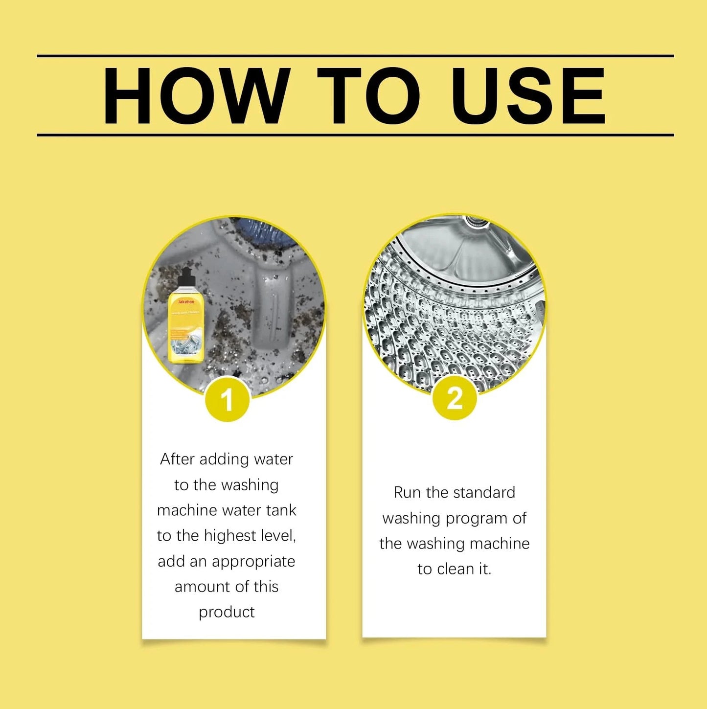 Washing Machine Cleaner Eco-Friendly Deep Cleaning Liquid Washer Cleaner Deodorizer Detergent Washing Machine Cleaning Liquid