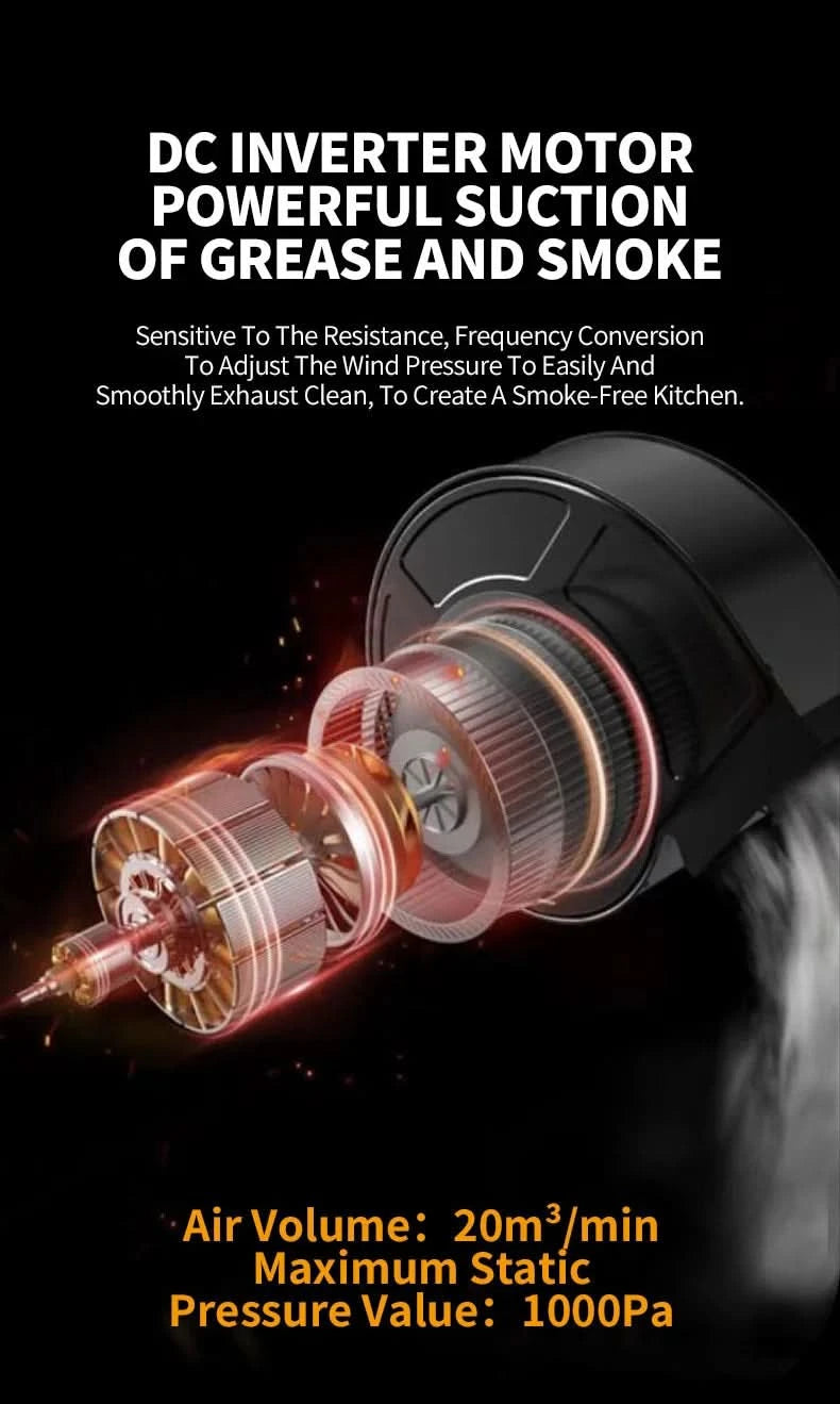 Hot Selling 3-in-1 Smart Home Integrated Stove Glass Cooker With Smoke Extractor Cleaning Cabinet For Gas/Electric Household Use