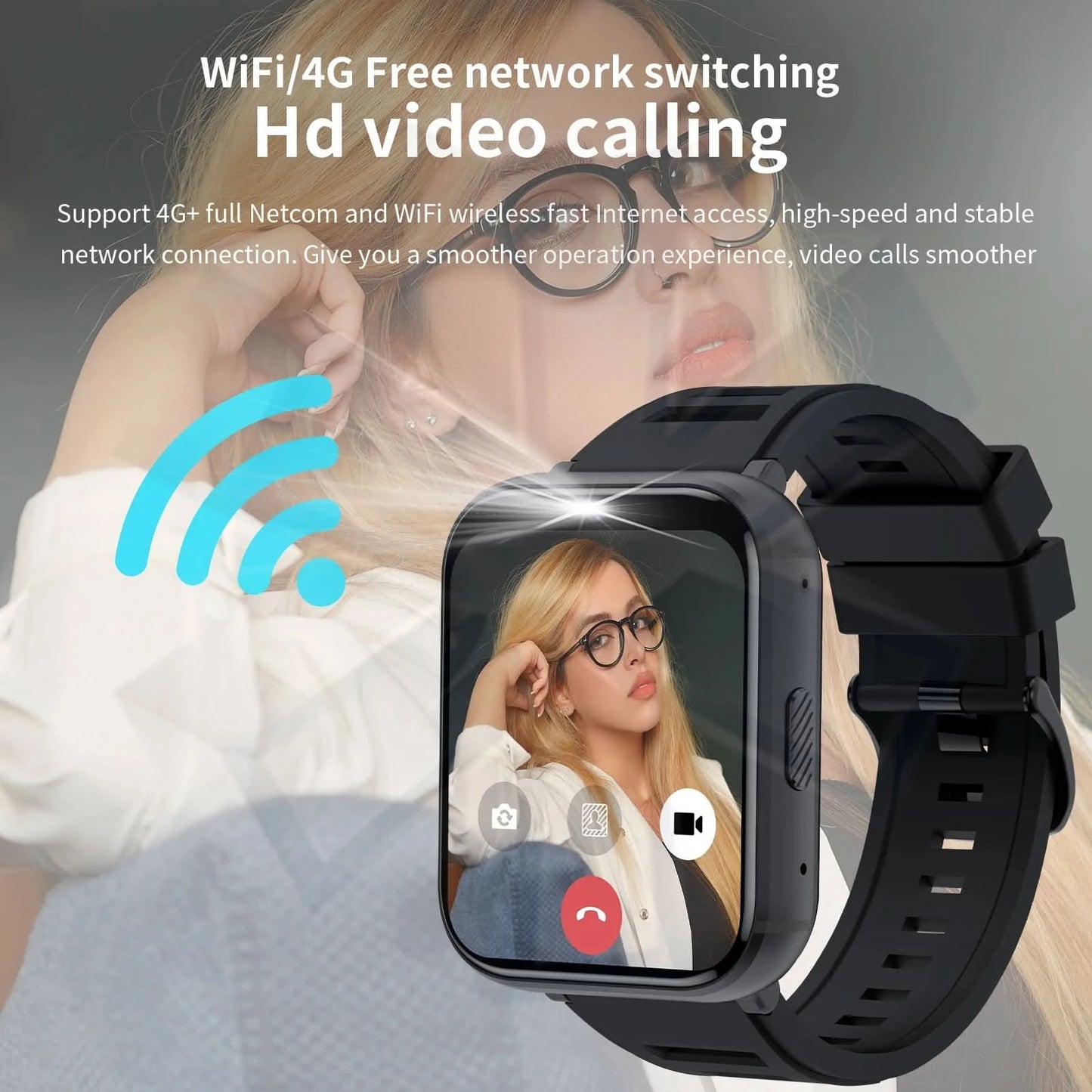 Q668 4G Smartwatch 2025 Watches 1.99 Inch Men Gift With SIM Wifi Android IOS Waterproof Outdoor GPS Smartwatch   For Xiaomi