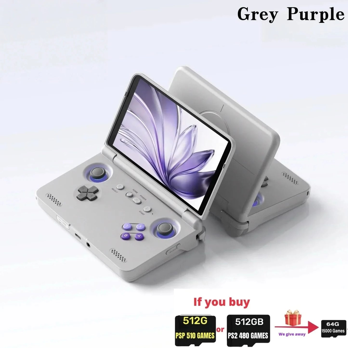 Retroid Pocket Flip 2 RP Flip 2 Retro Handheld Game Console Video Game Console 5.5''AMOLED Touch Screen PSP PS2 SD865 Android13