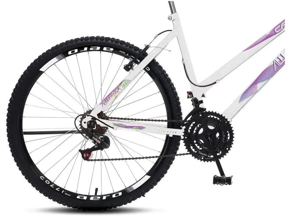 Bicycle Aro 26 Colli Cazelle Allegra City Brake Steel V-Brake 18 Marches