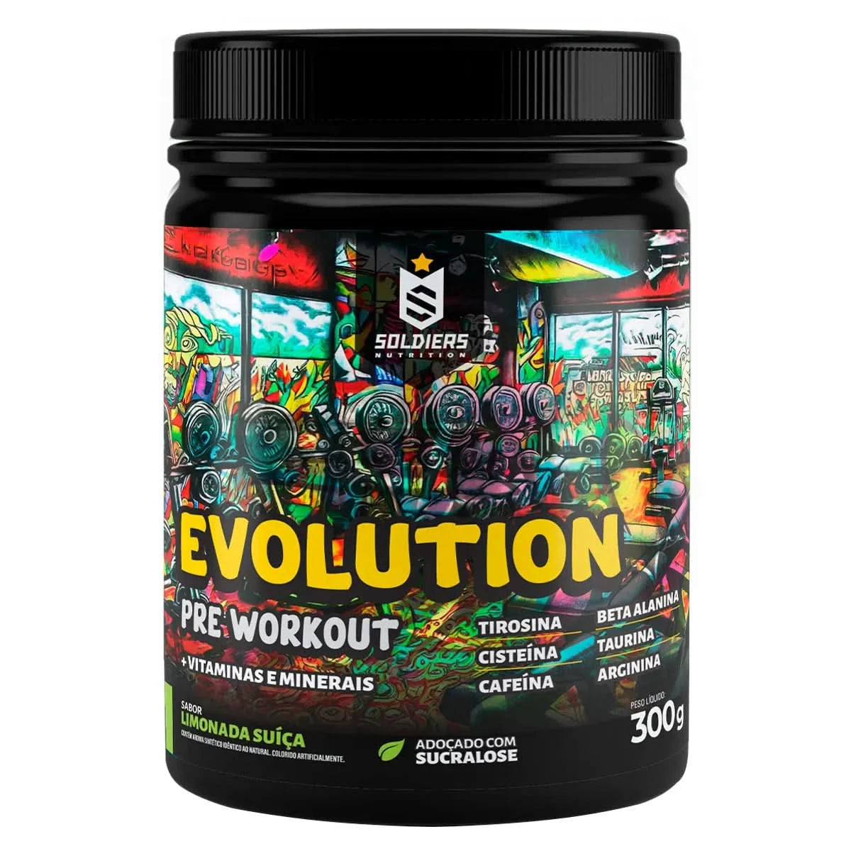Pre-Workout Evolution 300g - Soldiers Nutrition