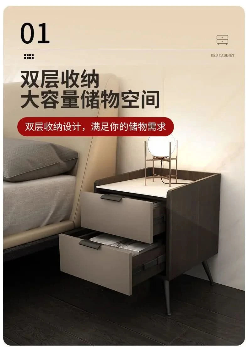 Modern Bedside Cabinet Night Tables Bedroom Bedside Table Storage Bed Side Table Chevet Nightstand Stand Bedsides Room Home