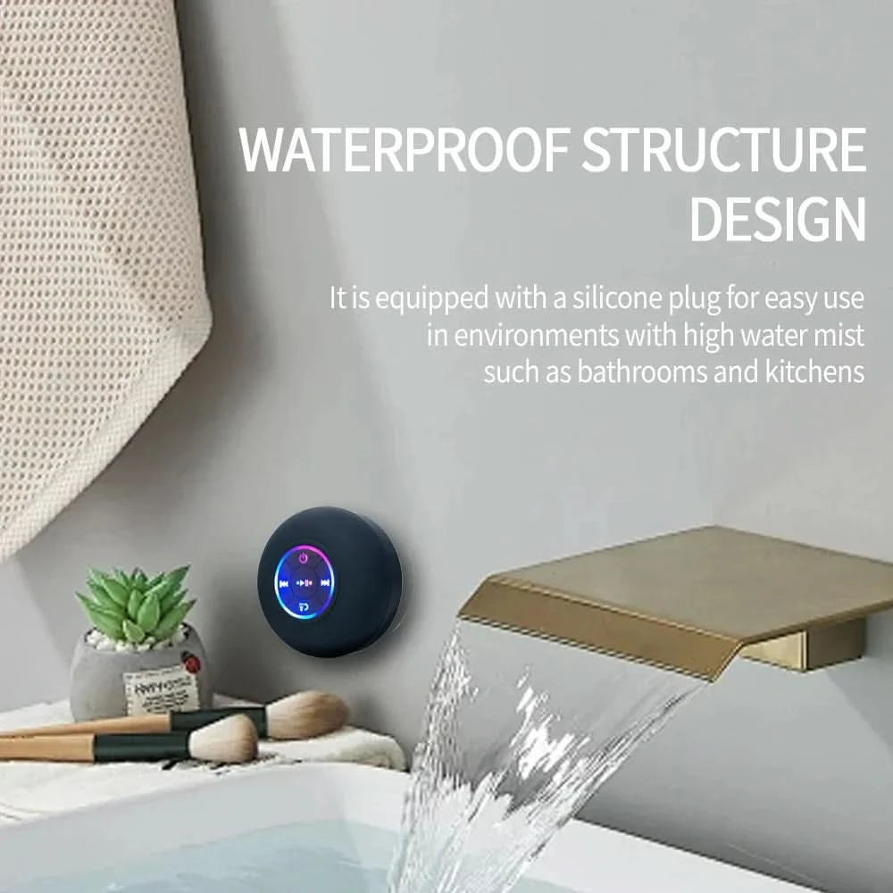 Bluetooth-Lautsprecher mit Saugnapf