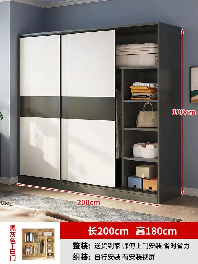 Bedroom Full Size Wardrobes Crafts Storage White Aesthetic Floor Small Wardrobe Dressers Sets Szafy Do Sypialni Home Furniture